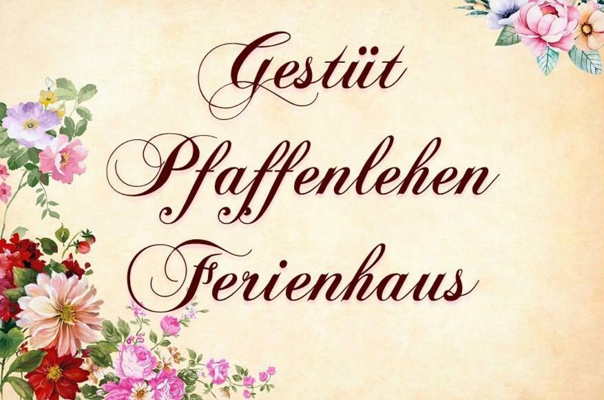 Ferienhaus Gestuet Pfaffenlehen Bischofswiesen Exteriör bild